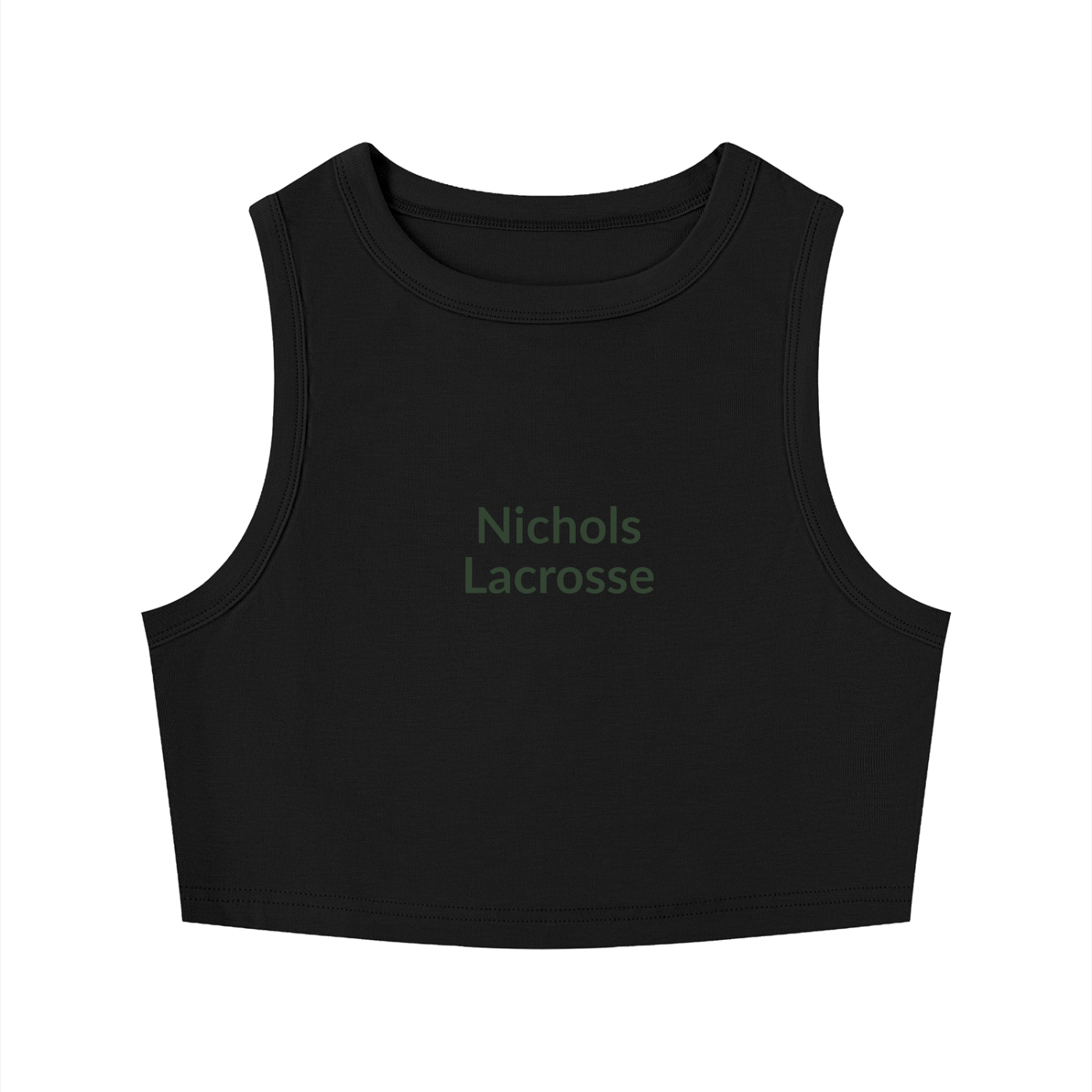Lacrosse Women's Tight Crewneck Crop Tank Top