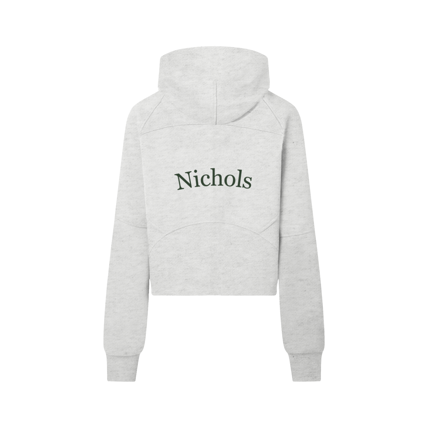 Cropped Half-Zip Hoodie