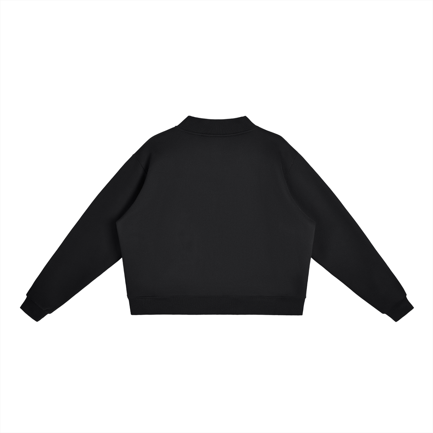 Nichols  Essential Fleece Mock-Neck Crew Sweatshirt