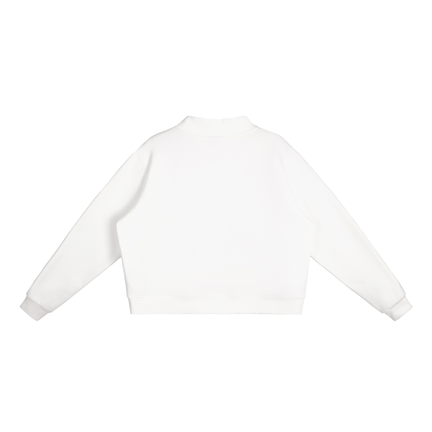 Nichols Essential Fleece Mock-Neck Crew Sweatshirt