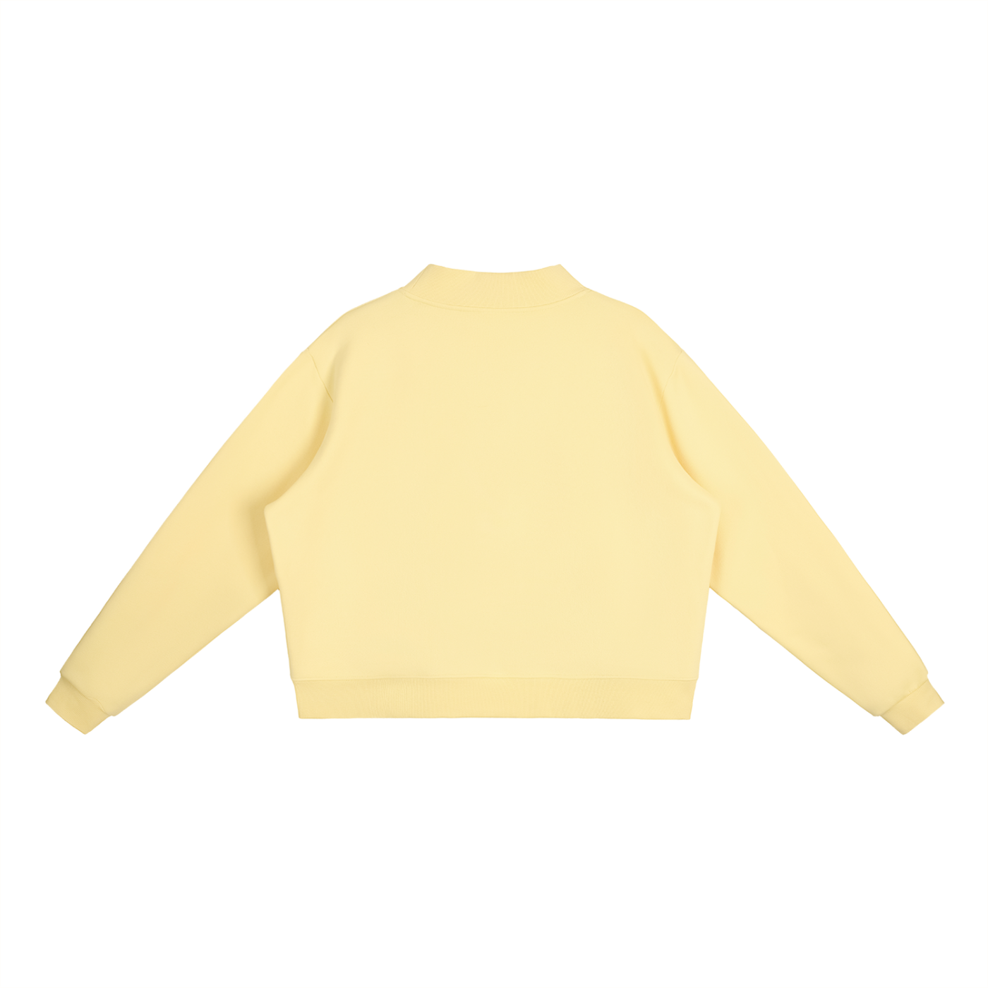 Nichols  Essential Fleece Mock-Neck Crew Sweatshirt