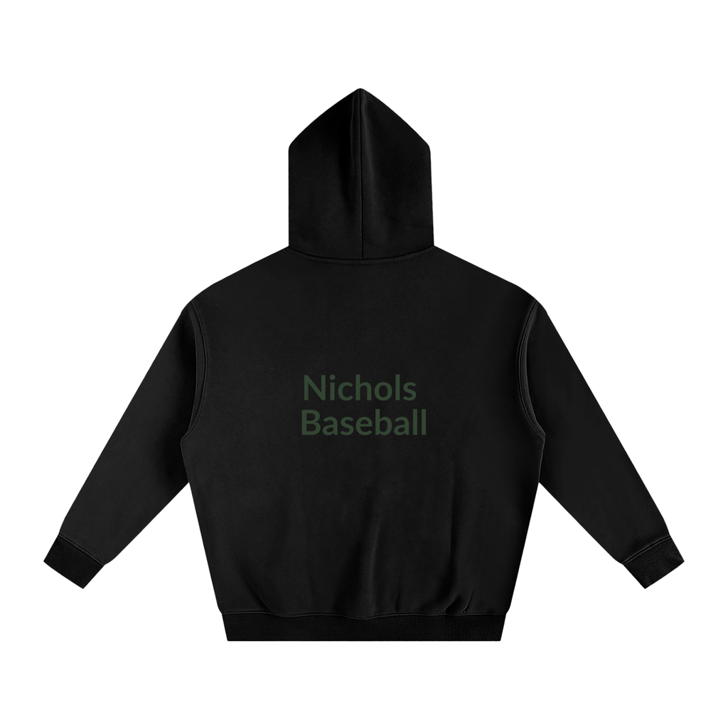 Baseball Oversize Fleeced Hoodie