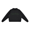 Nichols Essential Fleece Mock-Neck Crew Sweatshirt