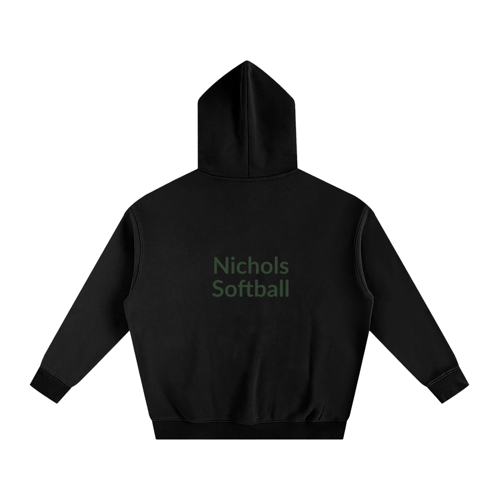 Softball Oversize Fleeced Hoodie