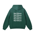 Roll Bison Heavyweight Sunfade Oversized Hoodie