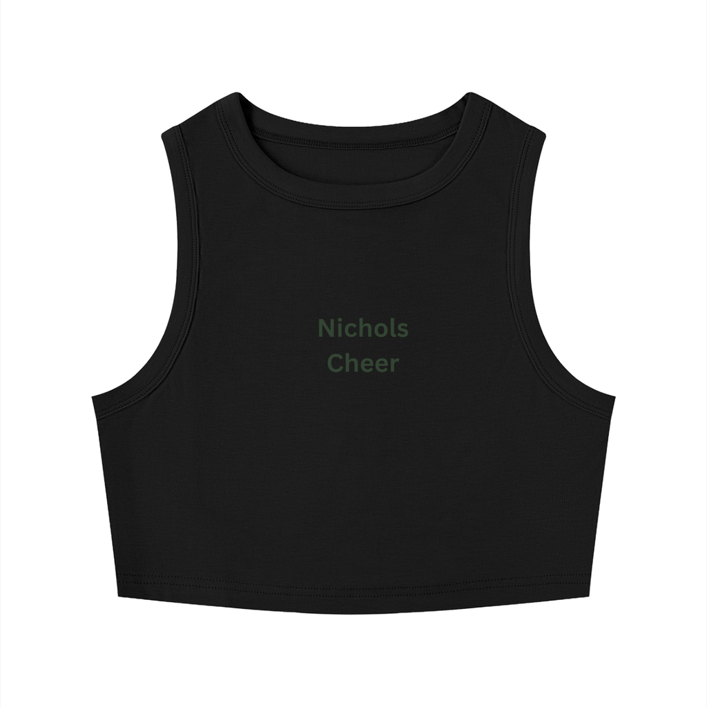 Cheer Women's Tight Crewneck Crop Tank Top