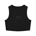 Cheer Women's Tight Crewneck Crop Tank Top