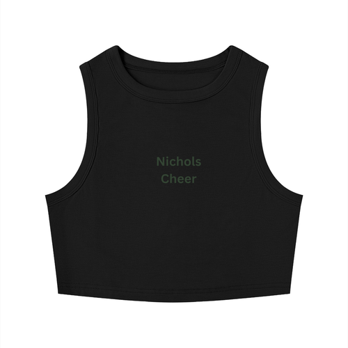 Cheer Women's Tight Crewneck Crop Tank Top