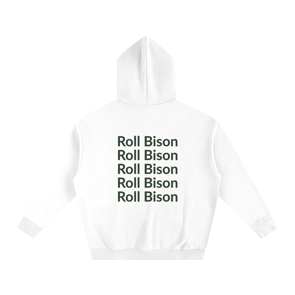 Roll Bison Oversize Fleeced Hoodie