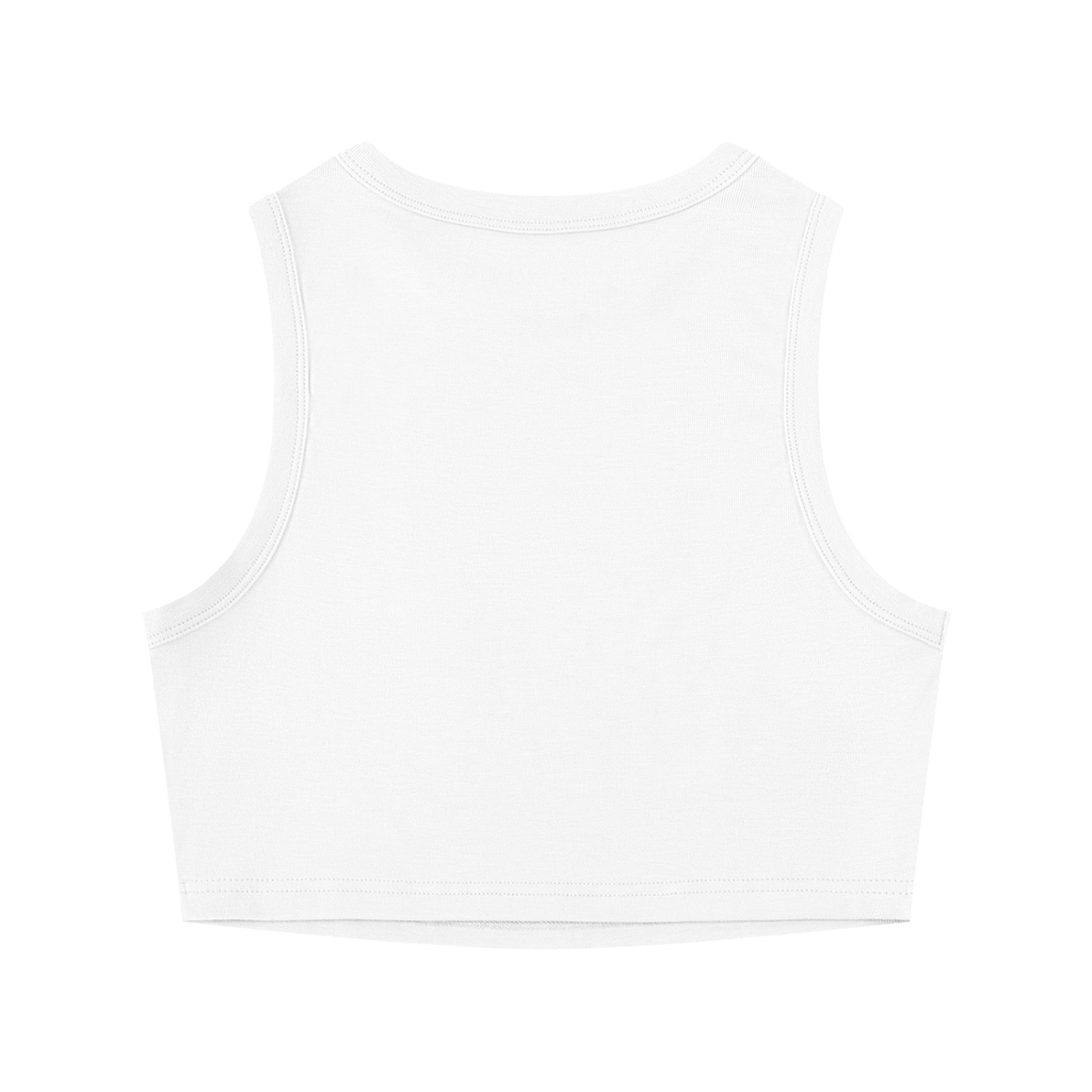Volleyball Women's Tight Crewneck Crop Tank Top