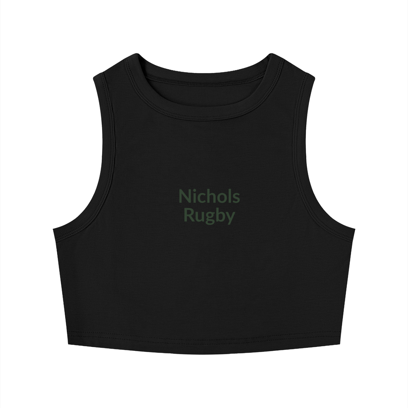 Rugby Women's Tight Crewneck Crop Tank Top