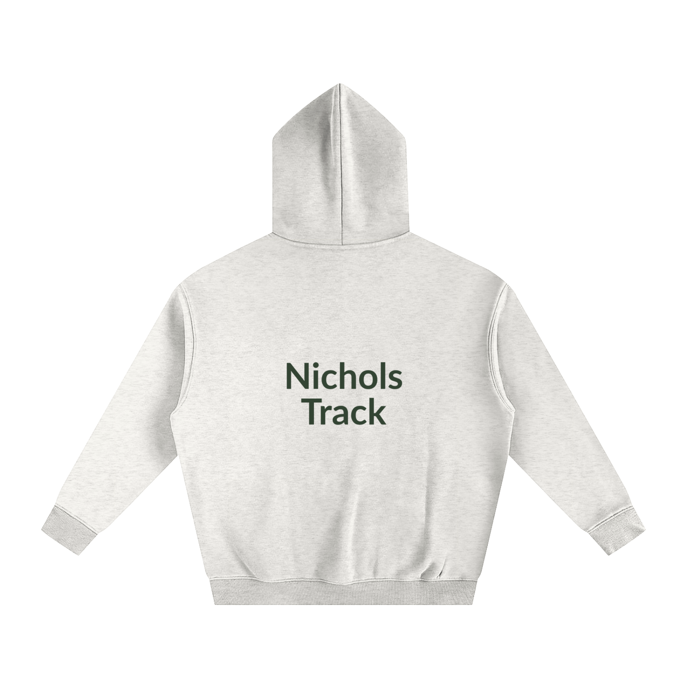 Track Oversize Fleeced Hoodie