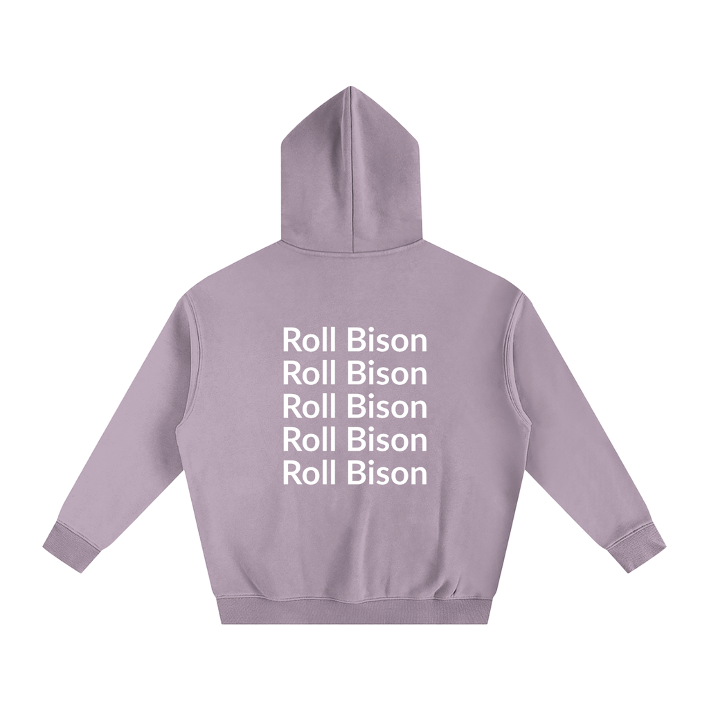 Roll Bison Oversize Fleeced Hoodie