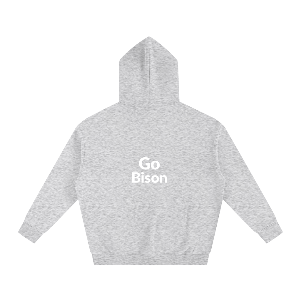 Go Bison  Oversize Fleeced Hoodie