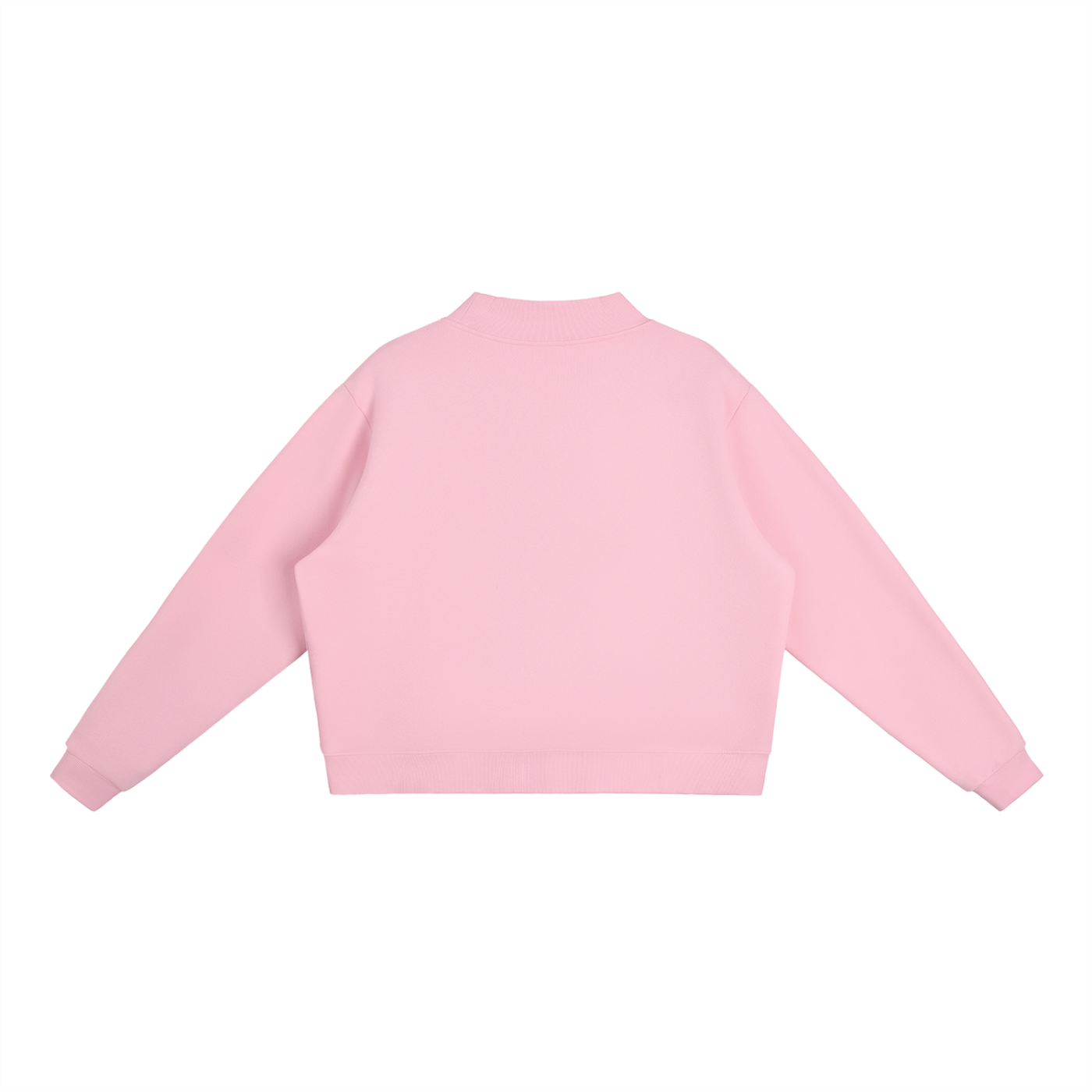 Nichols Essential Fleece Mock-Neck Crew Sweatshirt