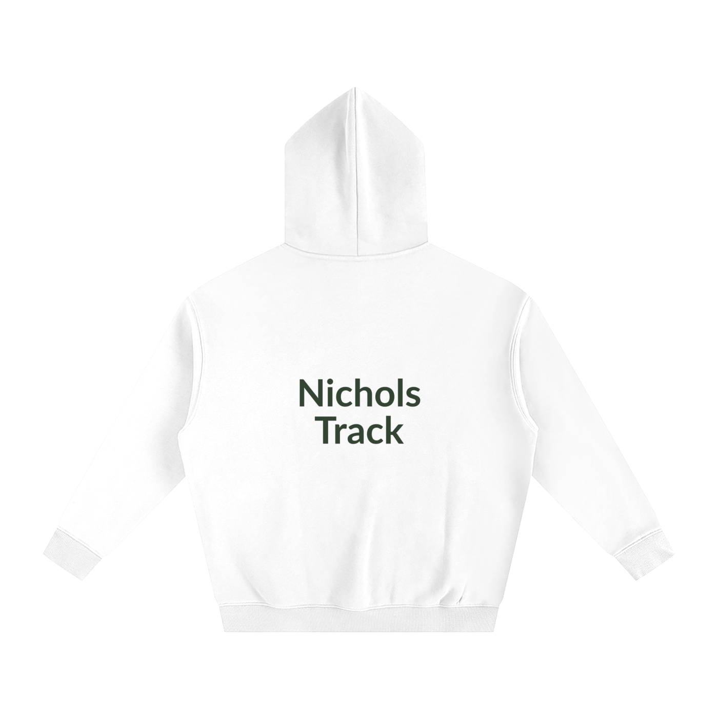 Track Oversize Fleeced Hoodie