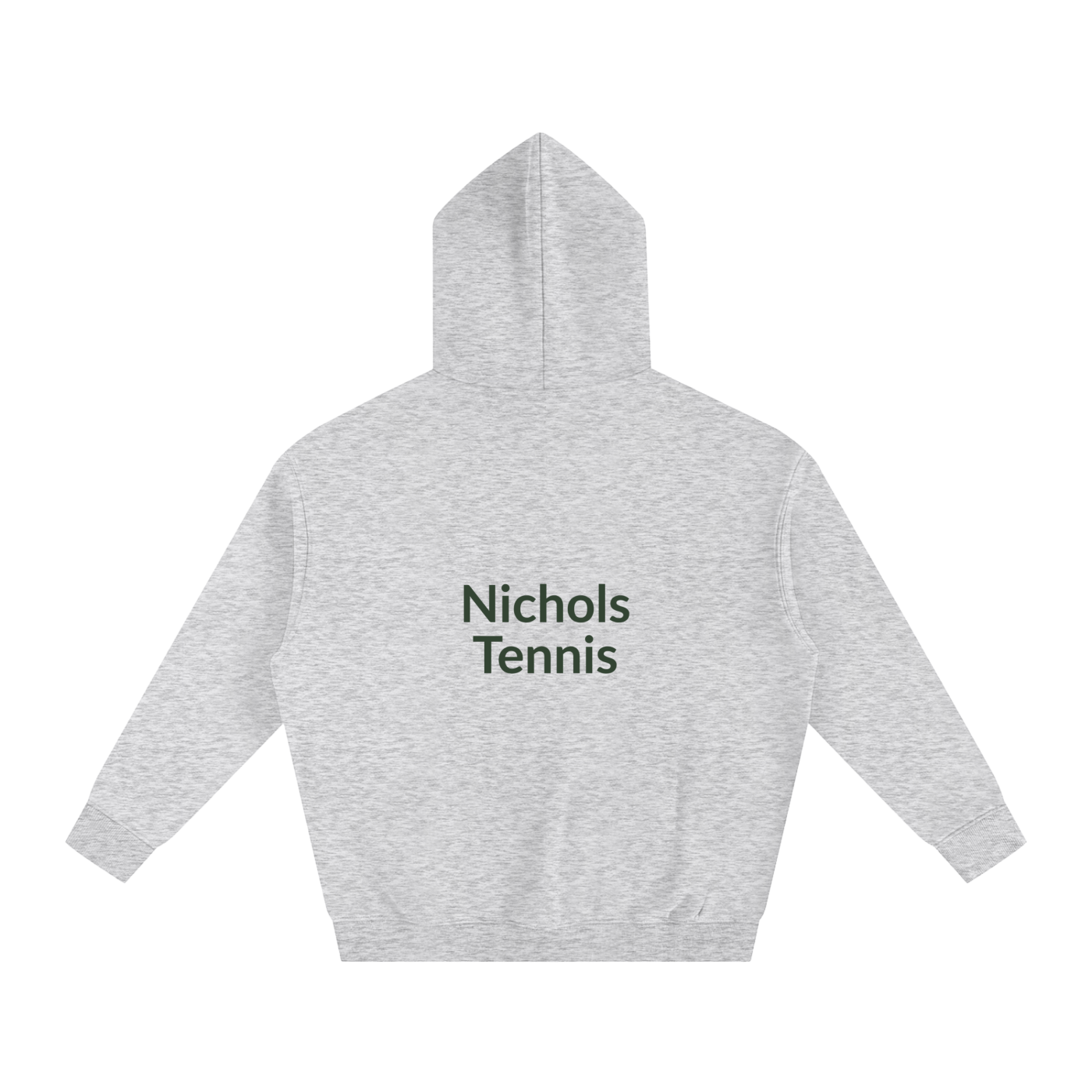 Tennis Oversize Fleeced Hoodie