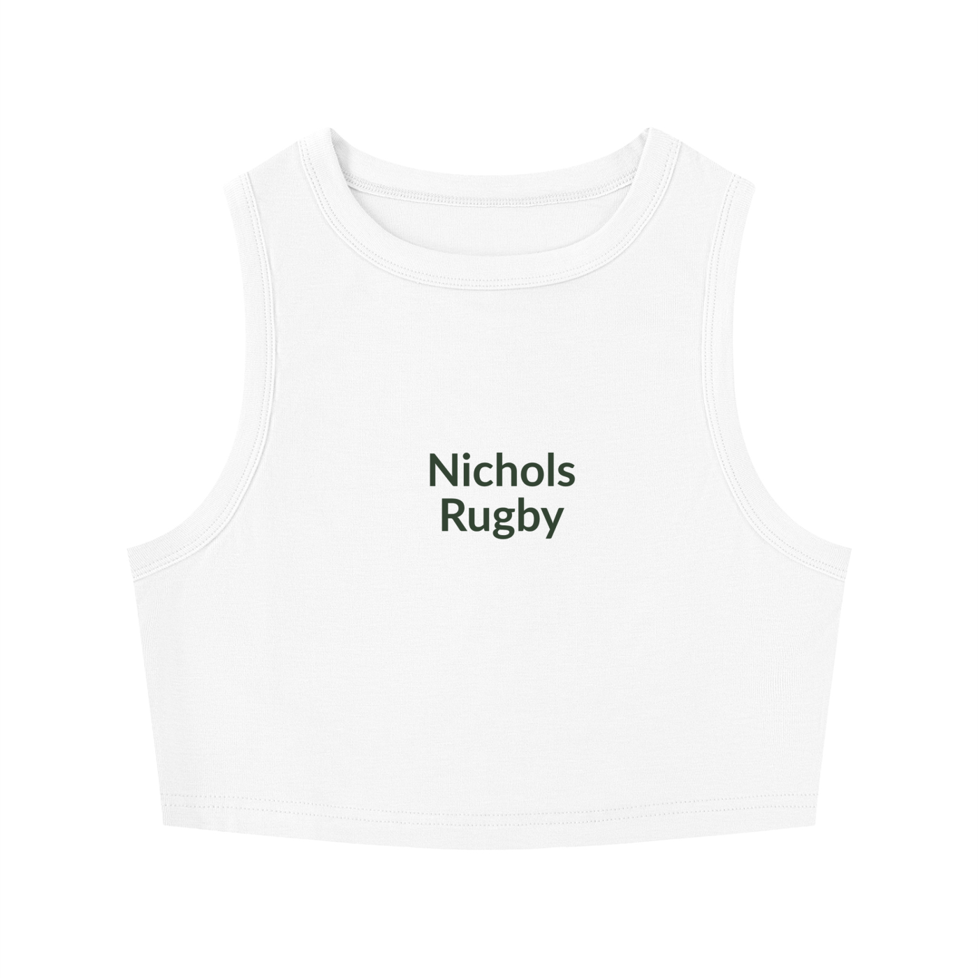 Rugby Women's Tight Crewneck Crop Tank Top