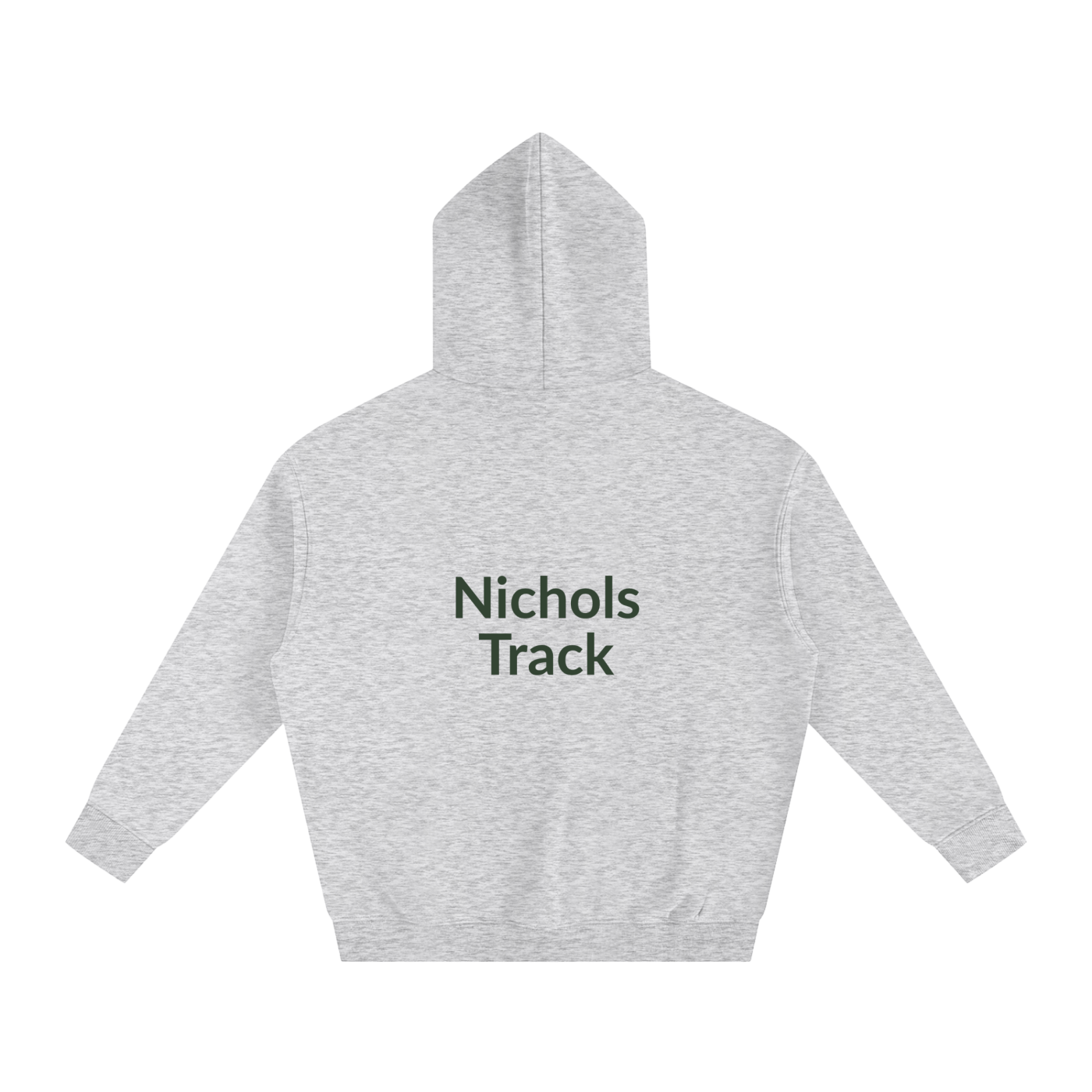 Track Oversize Fleeced Hoodie