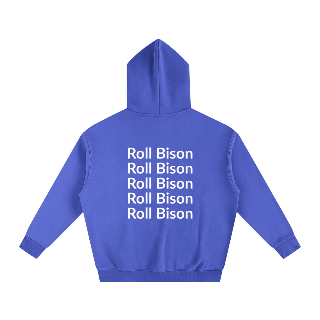 Roll Bison Oversize Fleeced Hoodie