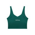 Women's V-Neck Yoga Sports Bra