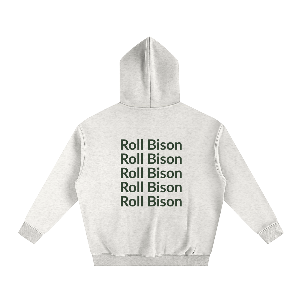 Roll Bison Oversize Fleeced Hoodie