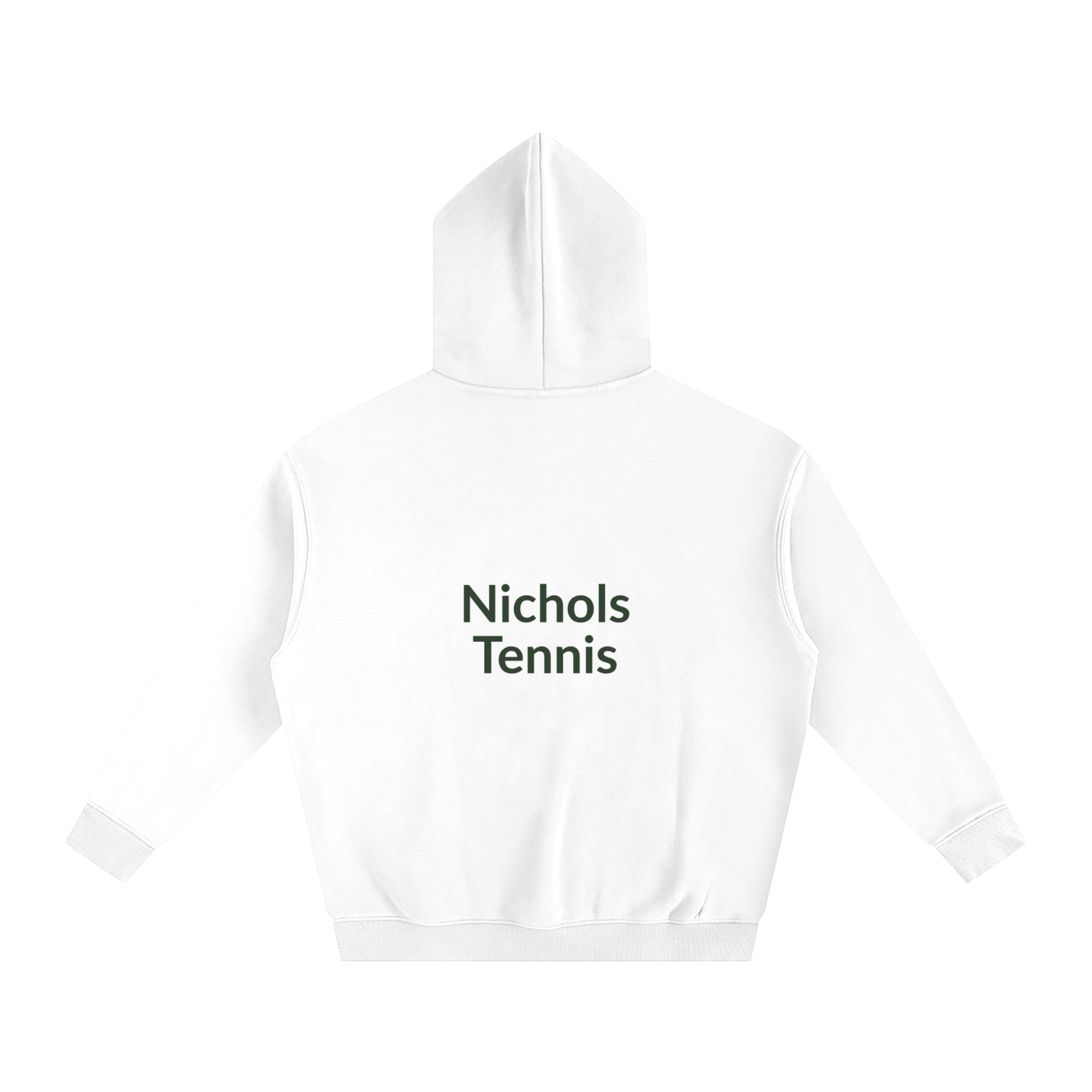 Tennis Oversize Fleeced Hoodie