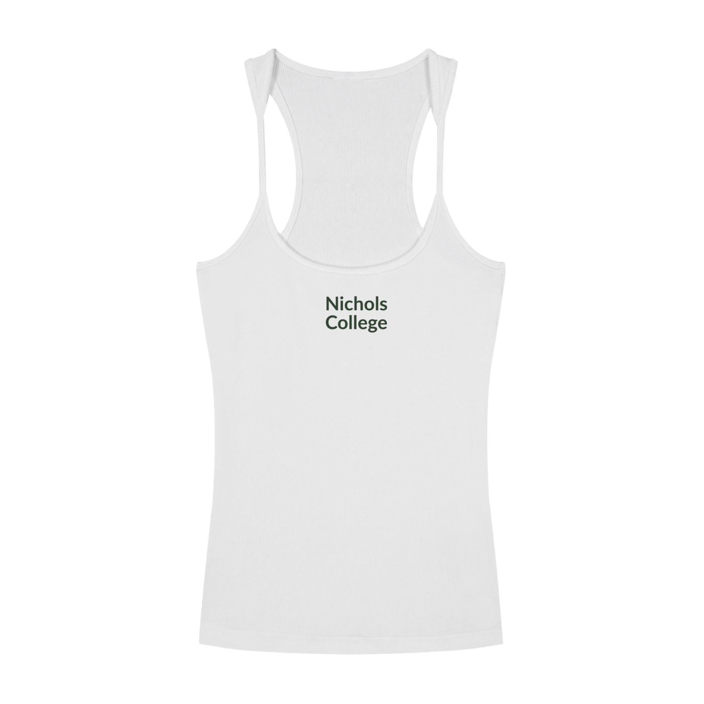 Slim Fit Ribbed Racerback Tank Top