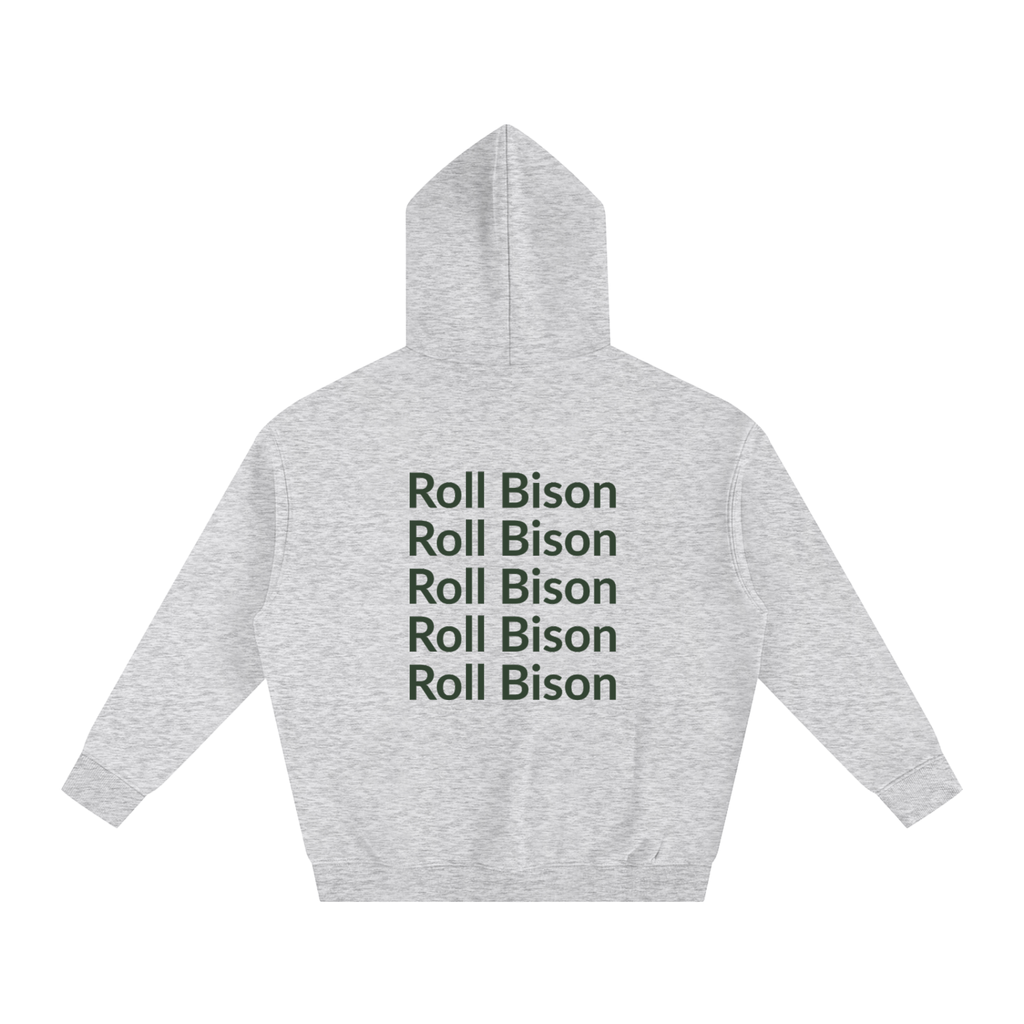 Roll Bison Oversize Fleeced Hoodie